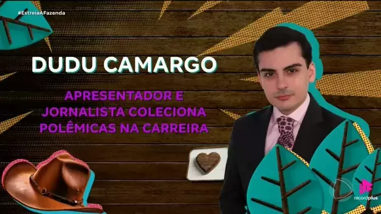 Dudu Camargo — participante de A Fazenda 2025