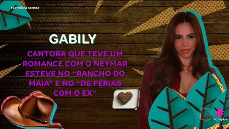 Gabily — participante de A Fazenda 2025