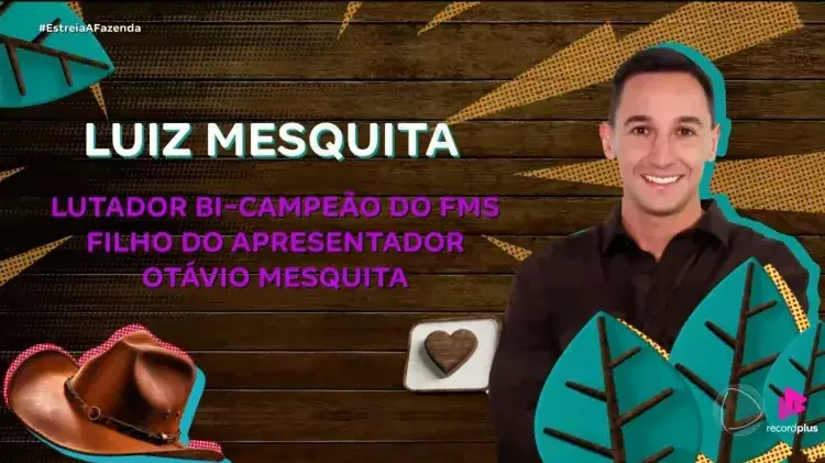 Luiz Otávio Mesquita — participante de A Fazenda 2025