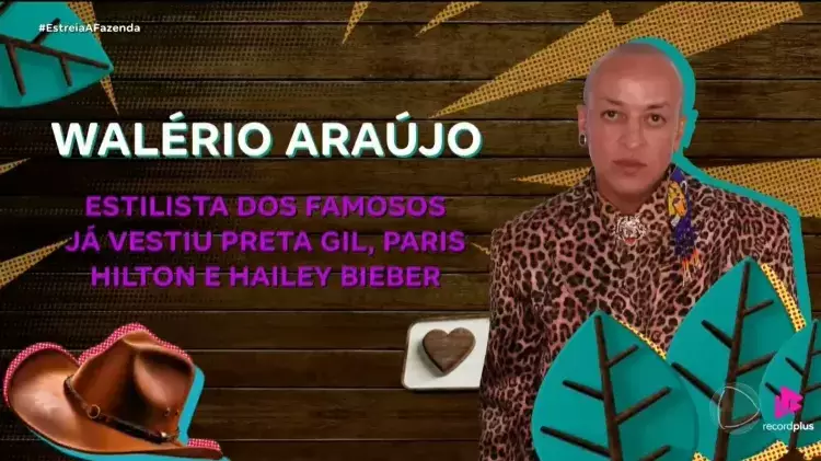 Walério Araújo — participante de A Fazenda 2025